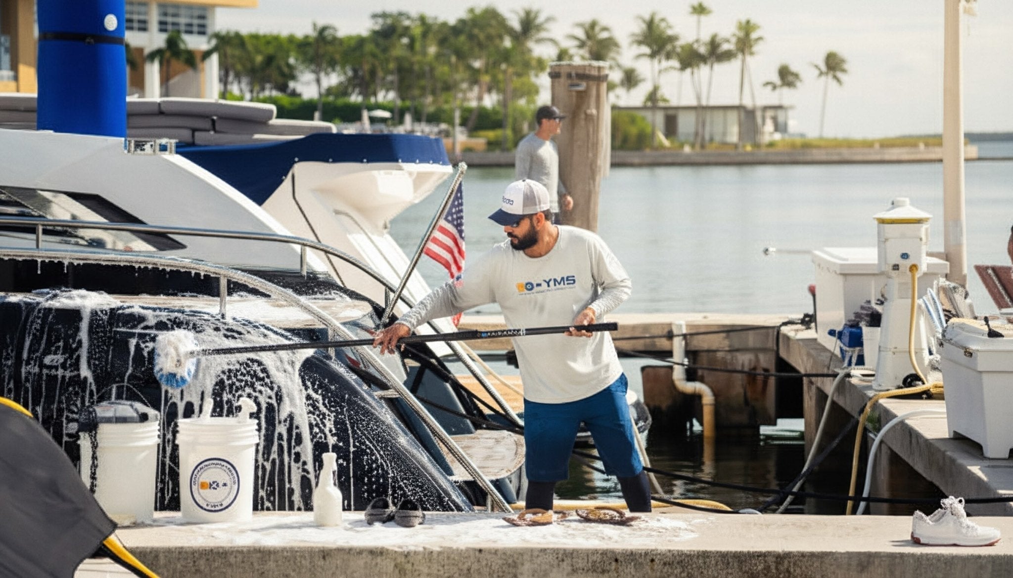 Sparkle & Guard: The Next Generation of Yacht Wash-Downs