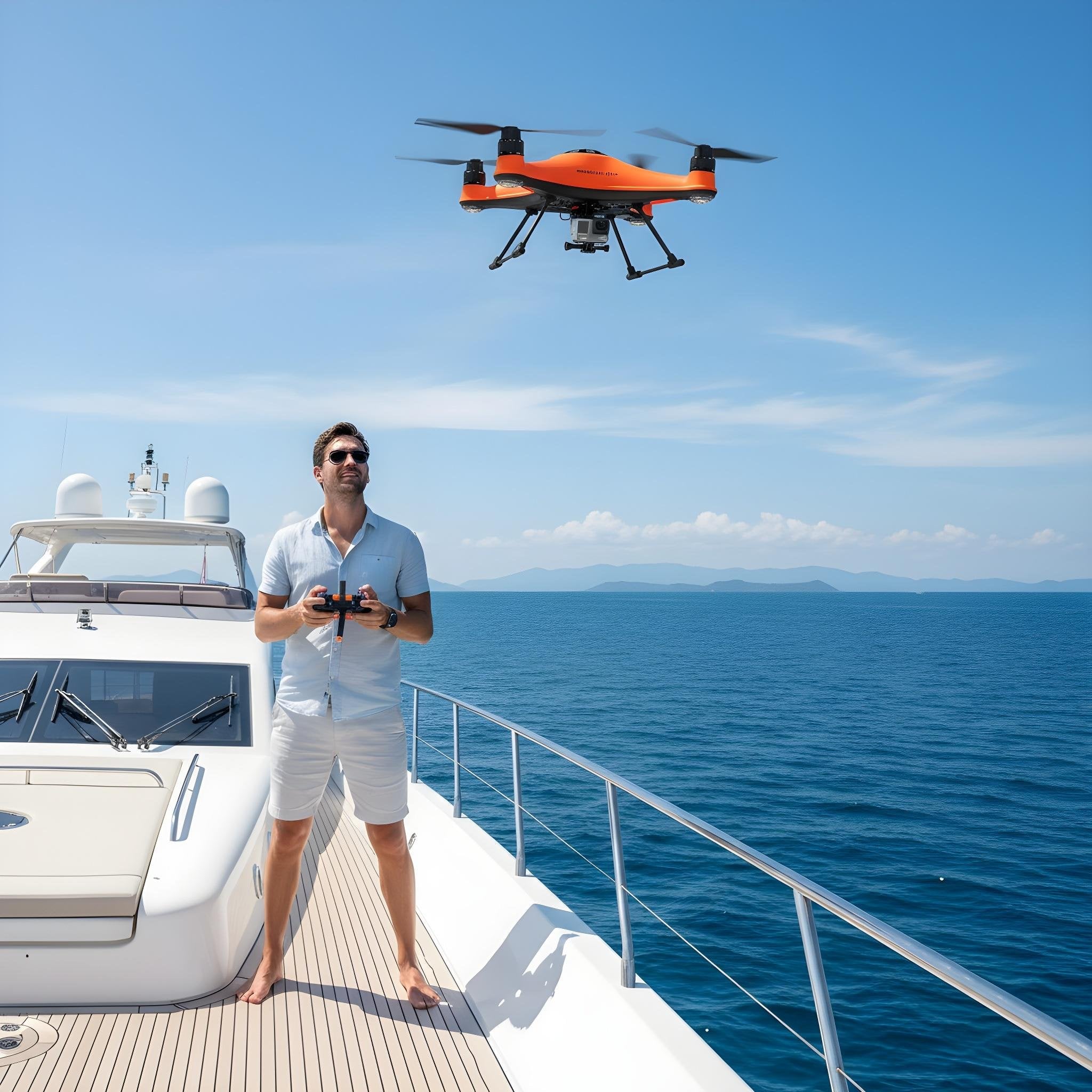 Fisherman FD1+ Waterproof Drone by SwellPro | Yacht Protection Concepts - Premium Marine Equipment