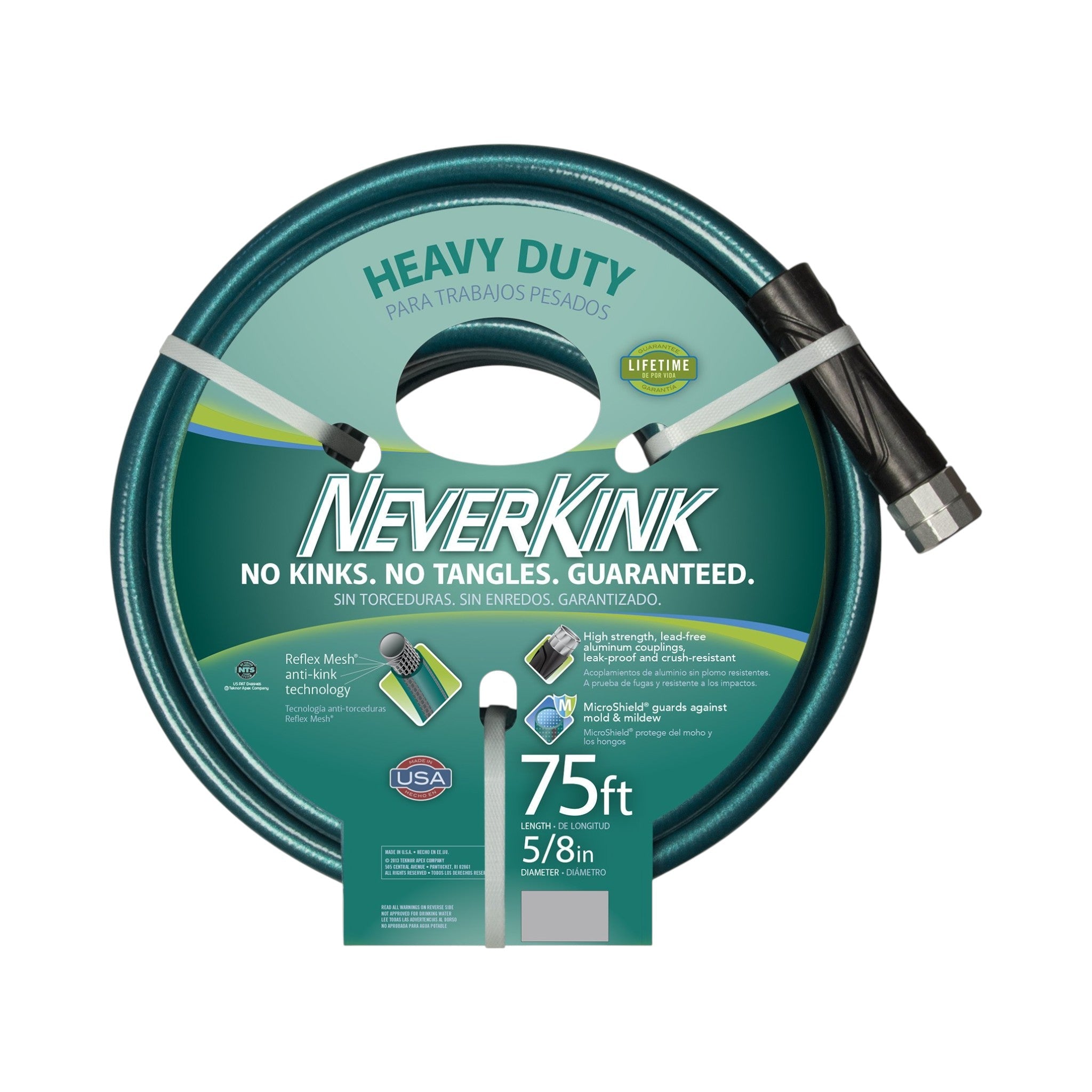 Marine Water Hose 5/8" X 75' by Never Kink | Yacht Protection Concepts - Premium Marine Equipment