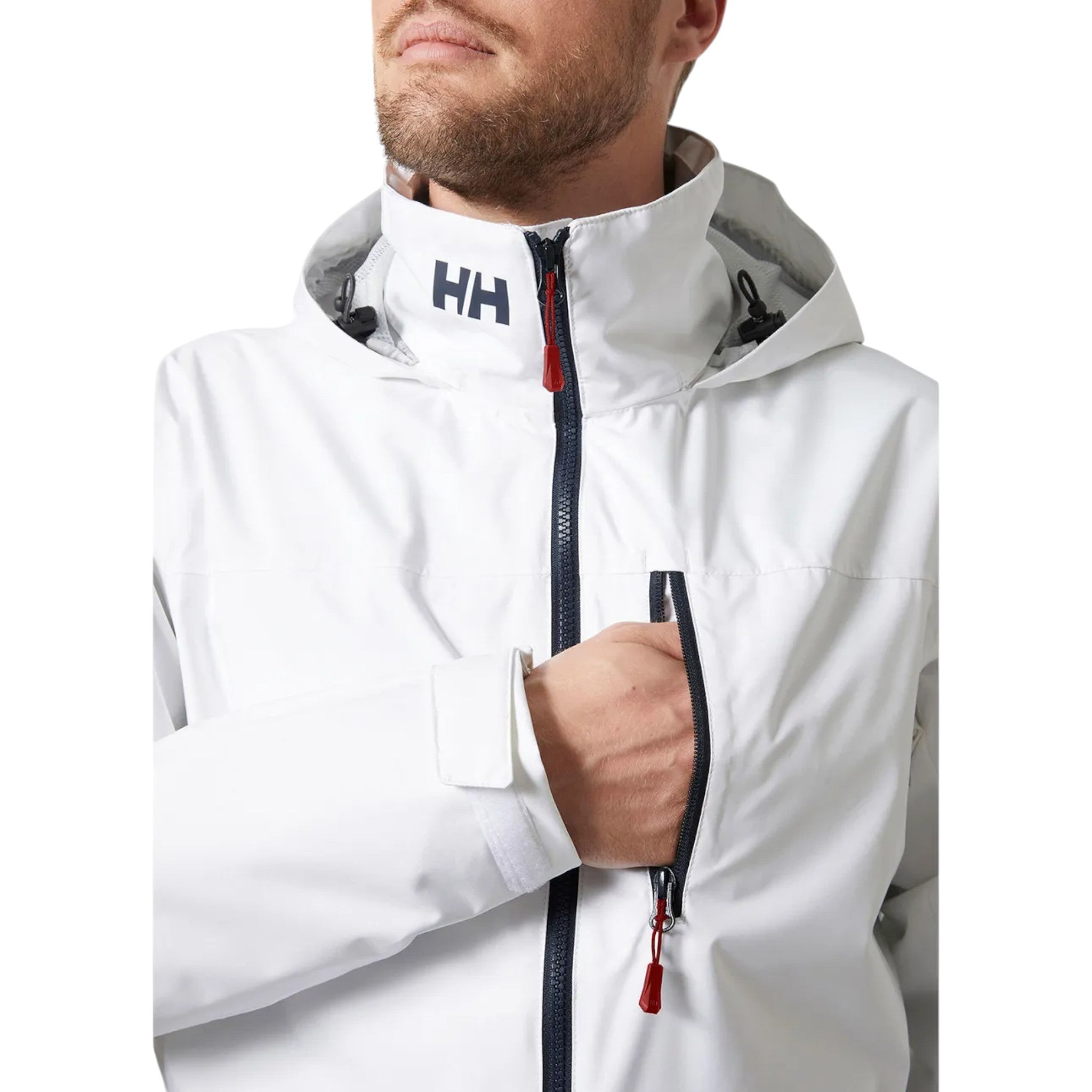 Men’s Crew Hooded Jacket 2.0 by Helly Hanson | Yacht Protection Concepts - Premium Marine Equipment