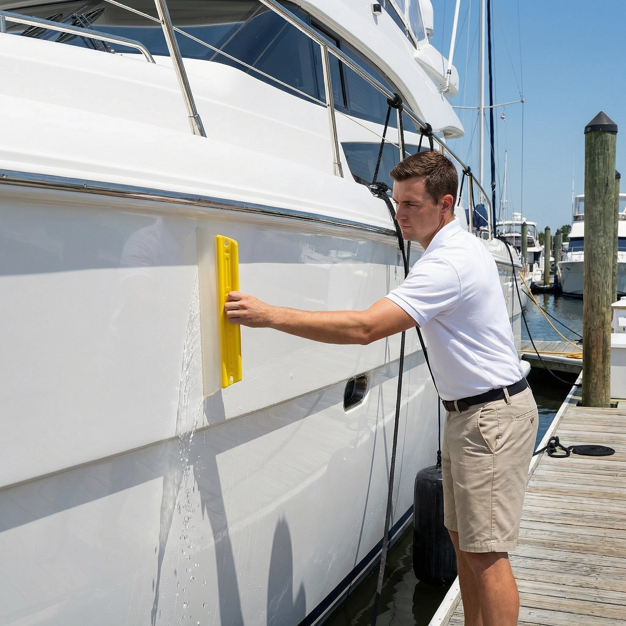 Quik - Dry Water Blade (14") - Water Blade by Swobbit (View 3) | Yacht Protection Concepts