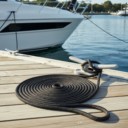 1/2" Double-Braided Nylon Dock Line by Aeré | Yacht Protection Concepts - Premium Marine Equipment