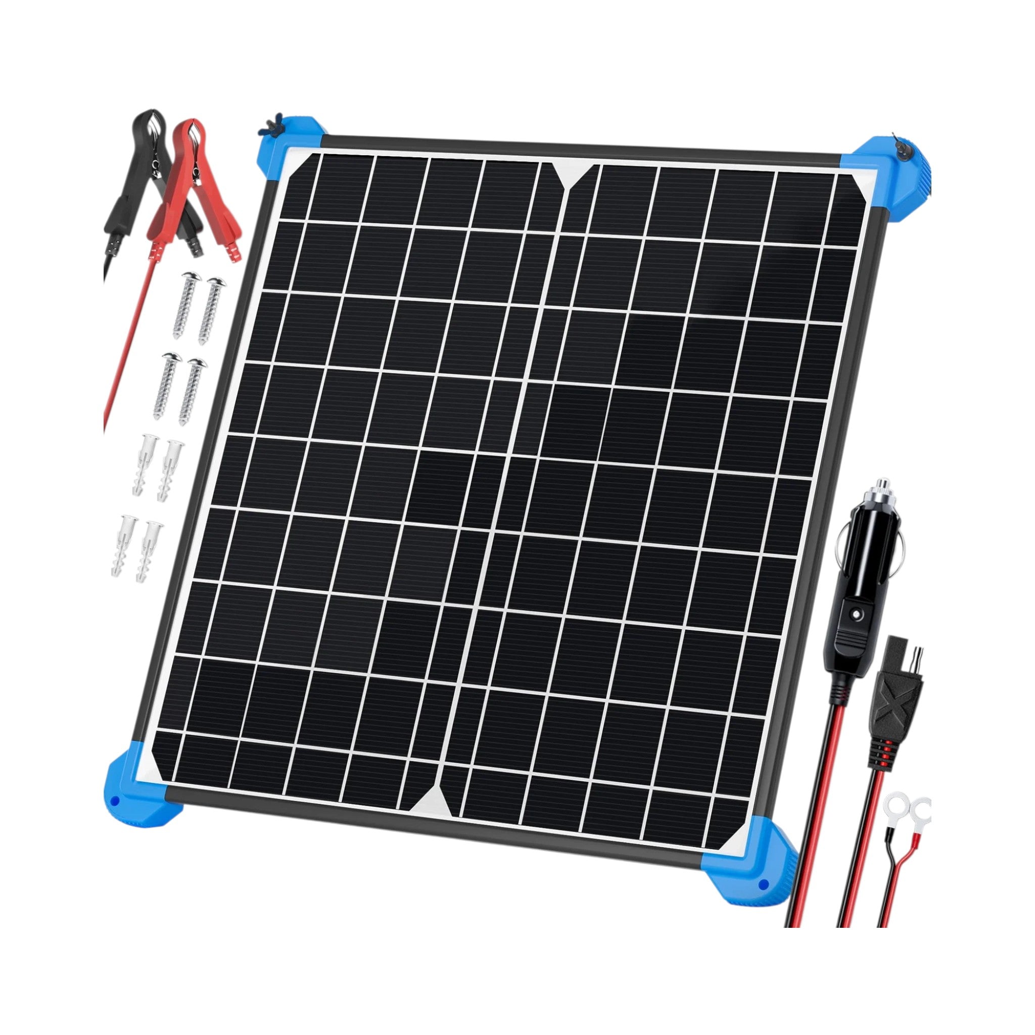 12W MPPT Waterproof Solar Battery Charger by POWOXI | Yacht Protection Concepts - Premium Marine Equipment