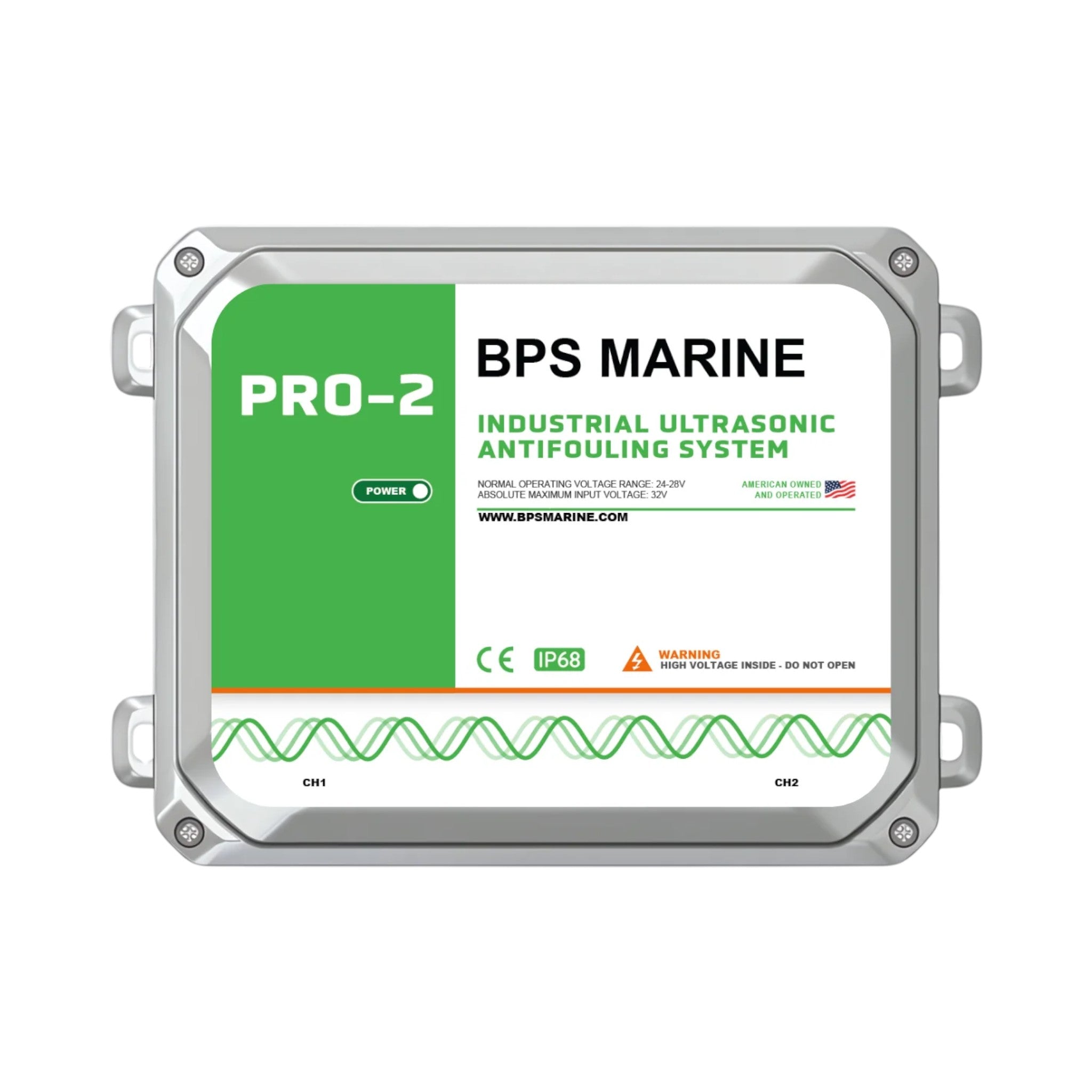 24V Ultrasonic Antifouling System by BPS Marine | Yacht Protection Concepts - Premium Marine Equipment