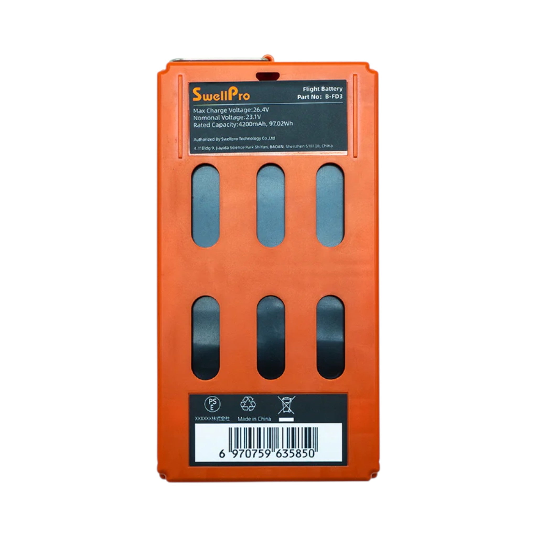 4200mAh 6S LiHV Fisherman FD3/FD1+ Drone Battery by SwellPro | Yacht Protection Concepts - Premium Marine Equipment