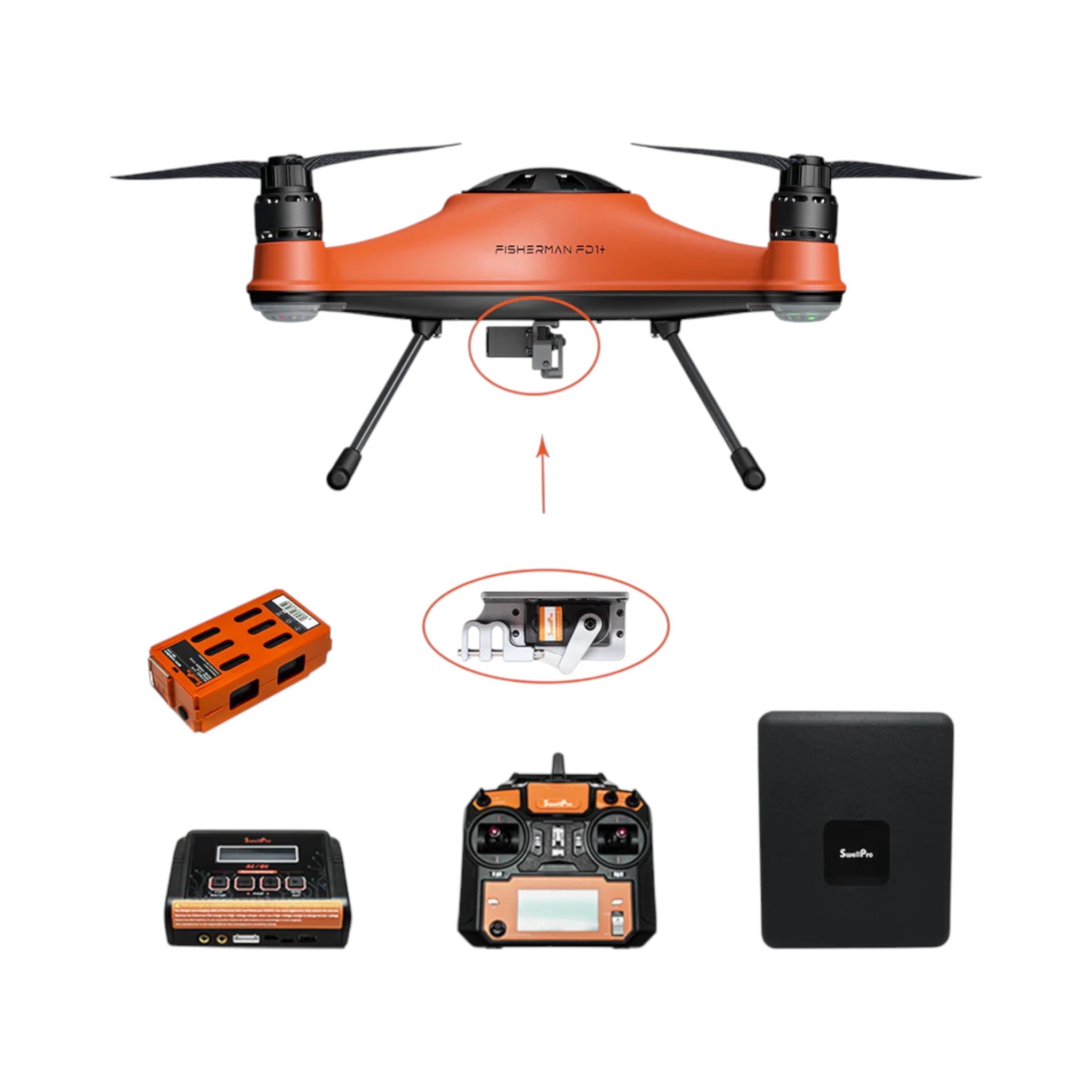 Fisherman FD1+ Waterproof Drone by SwellPro | Yacht Protection Concepts - Premium Marine Equipment