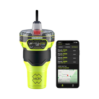GlobalFix V5 AIS EPIRB Emergency Beacon - Emergency Beacon by ACR Electronics (View 1) | Yacht Protection Concepts