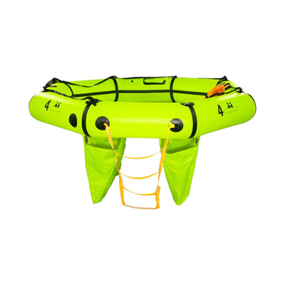 Halo Life Raft Emergency Survival System - Life Raft by Superior (View 2) | Yacht Protection Concepts
