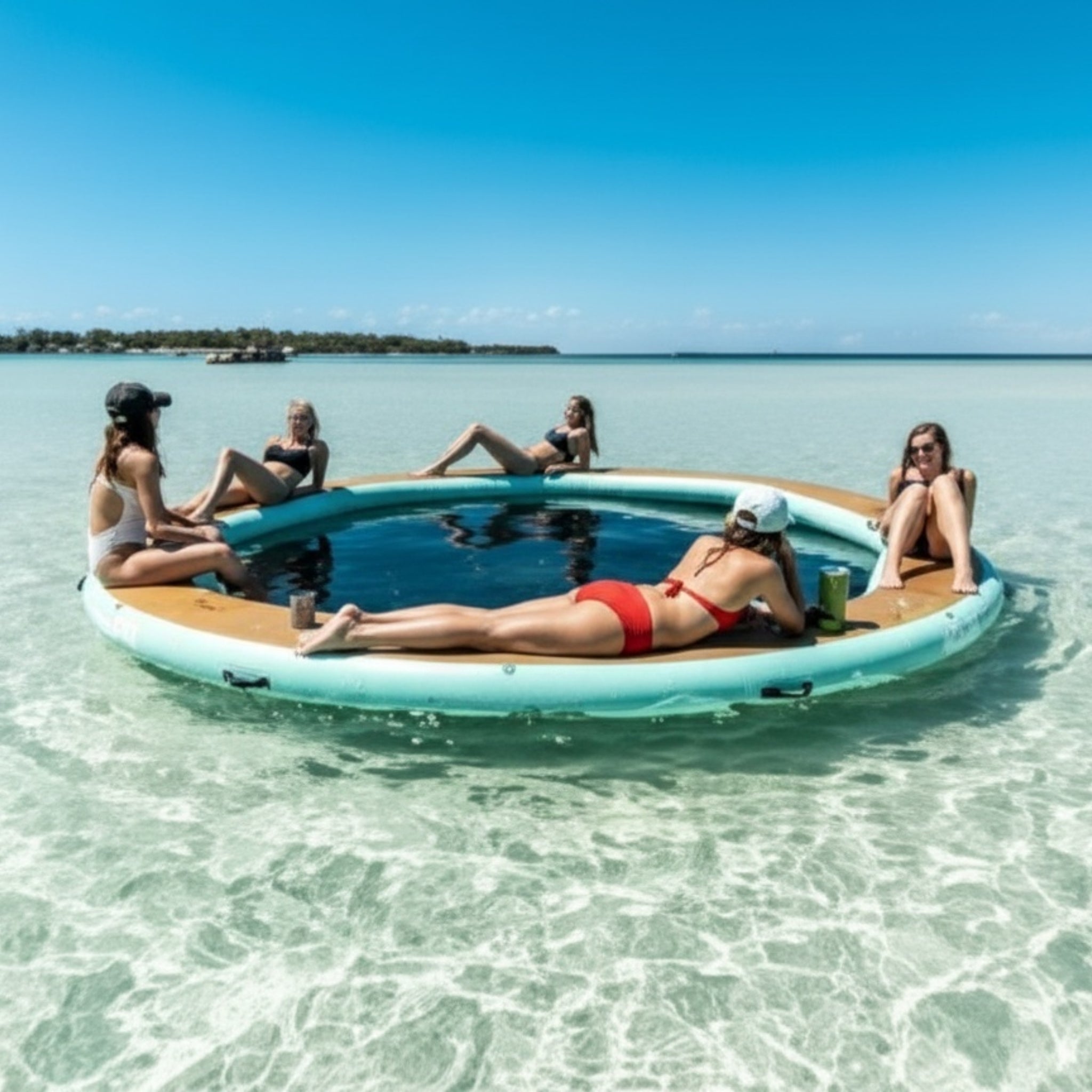 Inflatable Hangout Water Hammock Classic by Bote | Yacht Protection Concepts - Premium Marine Equipment