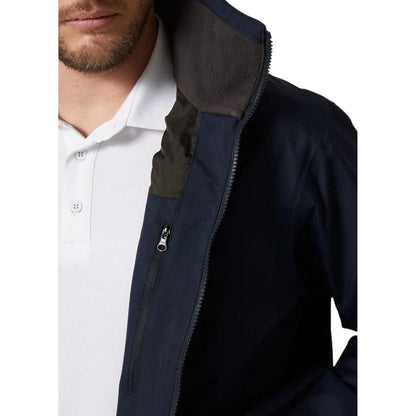 Men’s Crew Hooded Jacket 2.0 by Helly Hanson | Yacht Protection Concepts - Premium Marine Equipment