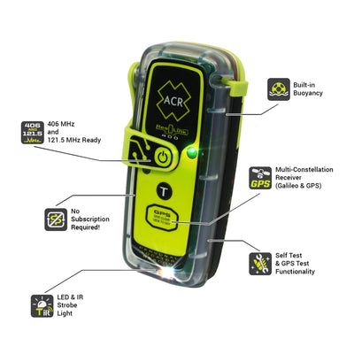 ResQLink 400 Personal Locator Beacon - Personal Beacon by ACR Electronics (View 4) | Yacht Protection Concepts