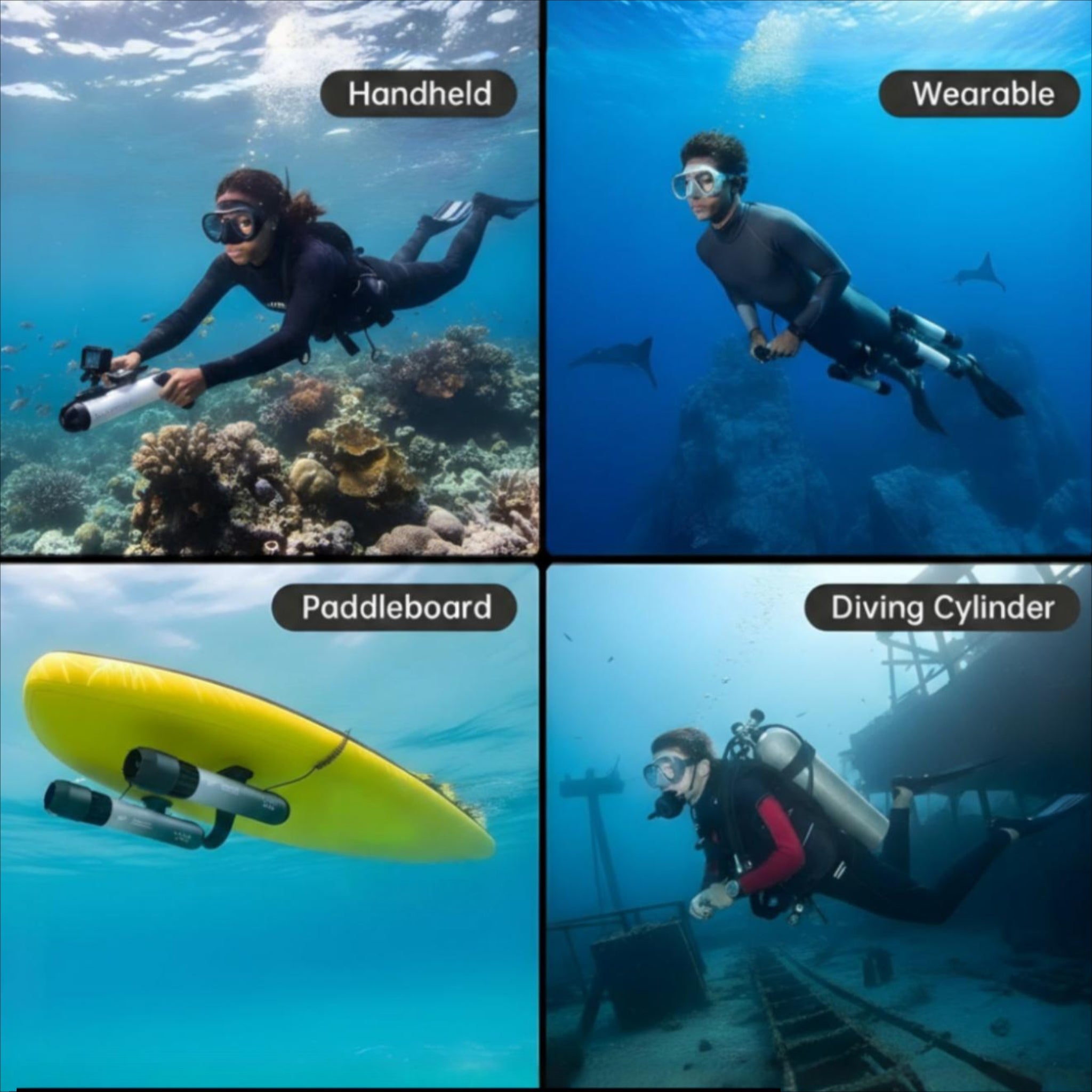 Subnado Underwater Scooter Plus by Waydoo | Yacht Protection Concepts - Premium Marine Equipment