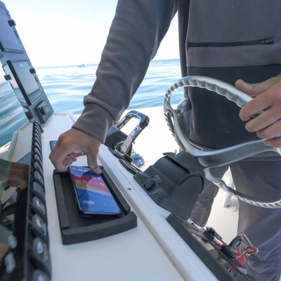 Wireless Active Waterproof Phone Charger - Wireless Charger by ROKK (View 5) | Yacht Protection Concepts