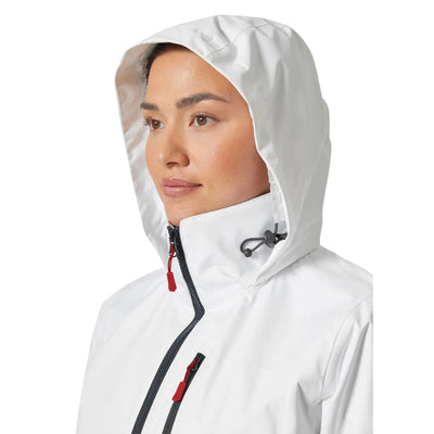 Women’s Crew Hooded Jacket 2.0 - Marine Jacket by Helly Hanson (View 16) | Yacht Protection Concepts