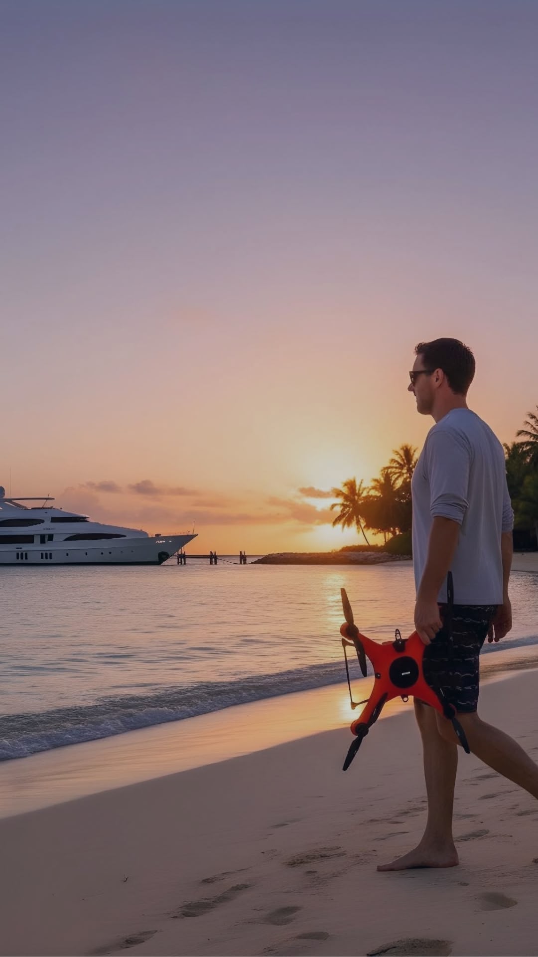 Fisherman FD1+ Waterproof Drone – Portable Marine Drone for Yacht Owners by Yacht Protection Concepts